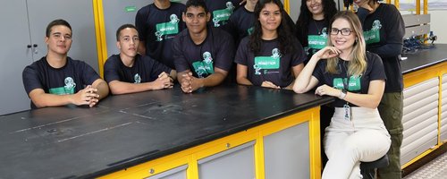 Equipe do projeto de extensão