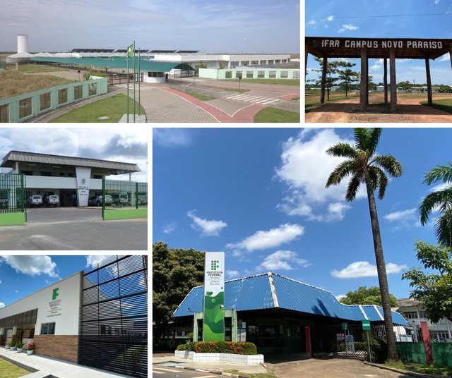 Cinco unidades do IFRR