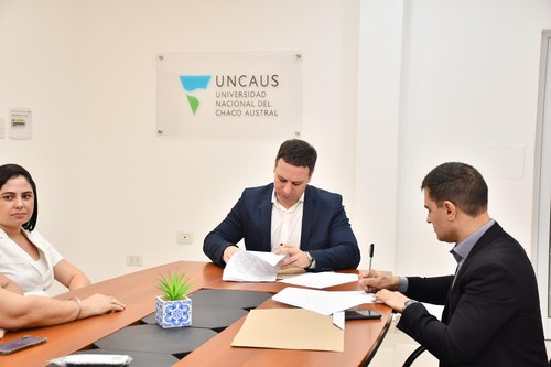 Preparação da formalização de convênio com a Universidade Nacional de El Chaco Austral, em Chaco (Argentina)