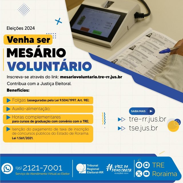 Mesário Voluntário
