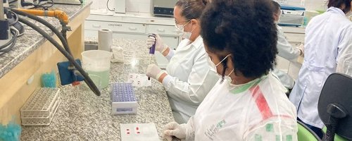 Prática de laboratório - Diuvlgação