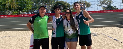 Vôlei de Praia Masculino campeão no JIFS ETAPA NORTE 2023 - Ft Divulgacao