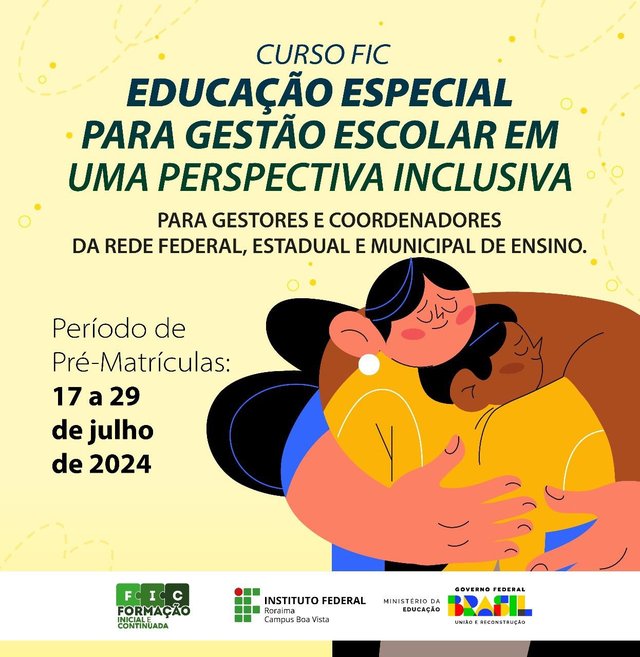 card matrícula curso FIC